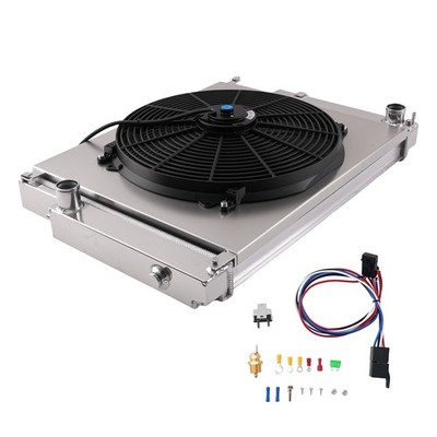 Crossflow Radiator & Fan Kit for BMW 3-Series E30 E36 325i 328i 1988-1999 1841