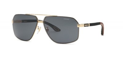 Chopard SCHG89V Polished Rose Gold 66/11/140 Men's Sunglasses