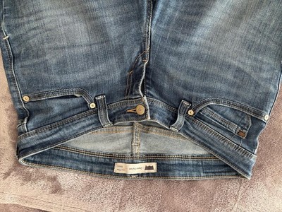Levi's Jeans Damen Demi Curve Skinny W28 L32 Low Rise Niedriger Bund top