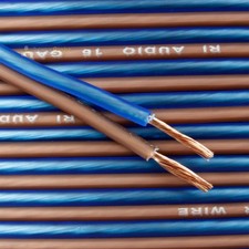 16 Gauge Speaker Wire CCA Car Audio Home Theater 100 Ft Flexible RI Audio