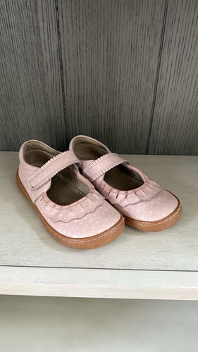 Livie & Luca Ruche Mary Jane Pink Polka Dot Size 13