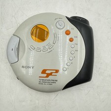 Sony D-FS601 Walkman/Discman TV/Weather/FM/AM Radio G-Protection Parts or Repair