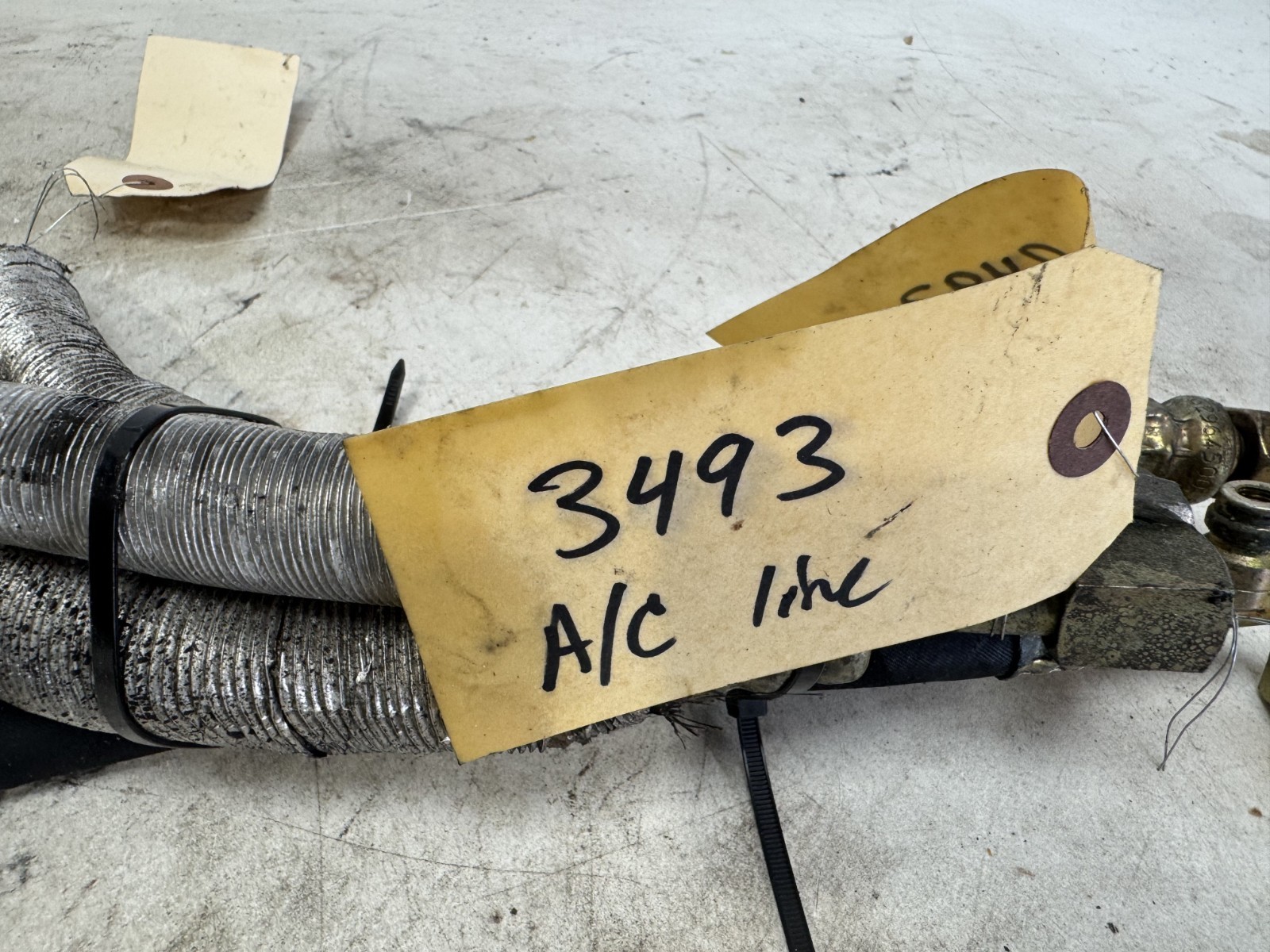 1999 FERRARI F355 CONVERTIBLE OEM U.S. LHD AC AIR CONDITIONING LINES A/C