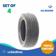 Set Of 4 Used 23555r17 Michelin Defender Th 99h - 7-832