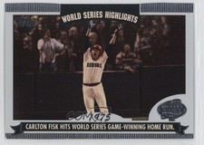 2004 Topps World Series Highlights Carlton Fisk #WS-CF HOF 0qn