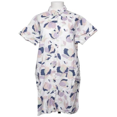 Rachel Zoe, Blusenkleid, Größe: M, Mehrfarbig, Leinen, Blumen, Damen #2DV