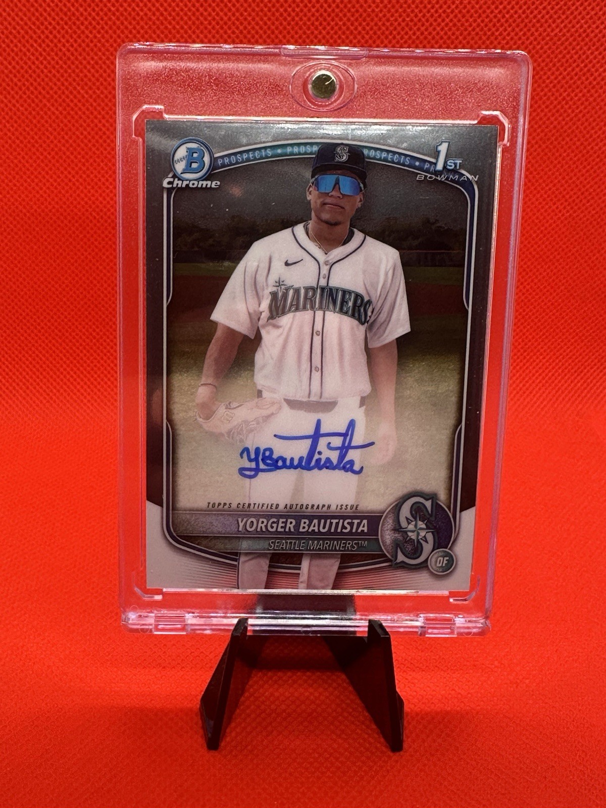 2025 Bowman Chrome - Prospect Autographs Yorger Bautista, Yorger Bautista#CPA-YB