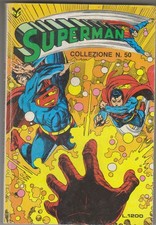 SUPERMAN Collezione N. 50 ed. Cenisio Maggio 1984