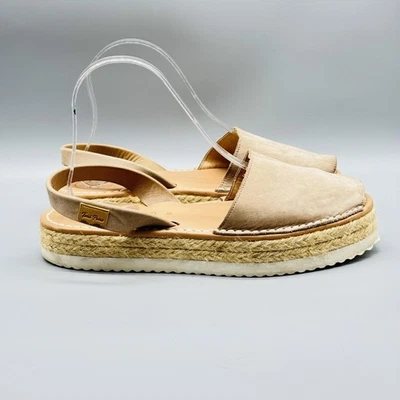Espadrilles Femme Toni Pons ETNA LEATHER - Cuir - Pointures 34 à 41 - Neuf Avec Boîte