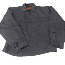 Red Kap Slash Pocket Jacket Charcoal M