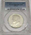 1976 S Bicentennial Proof Silver Kennedy Half Dollar PCGS PR-69 DCAM