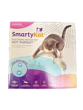 SmartyKat Hot Pursuit Electronic Motion Cat Toy – With Lights – Motion Chase Toy