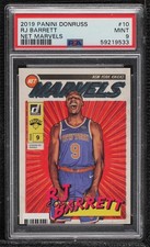 2019-20 Panini Donruss Net Marvels RJ Barrett #10 PSA 9 MINT 02v3