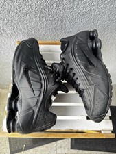 Nike Shox R4 Triple Black Schwarz Gr.42 Original Sneaker Top Zustand