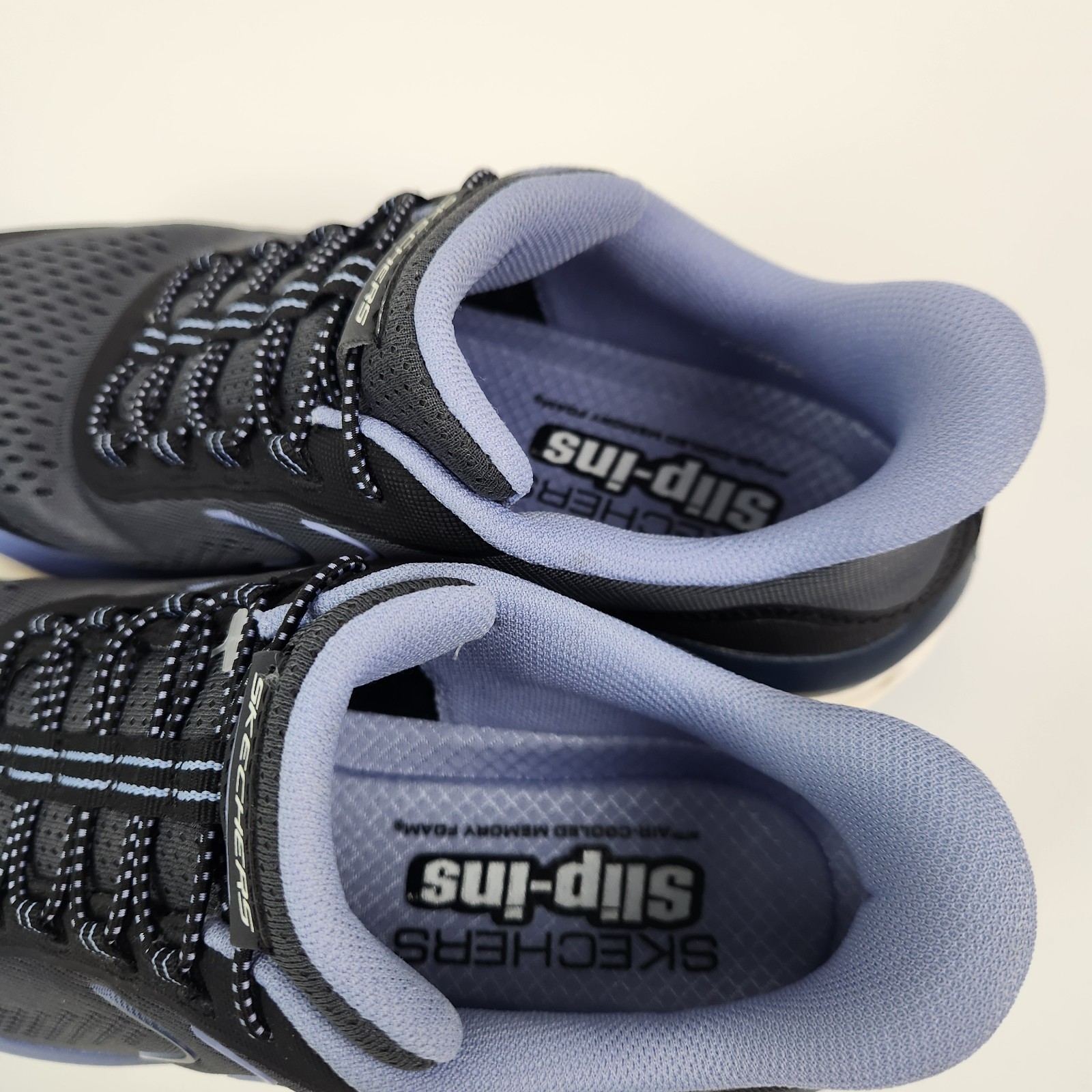 SAOLA Scarpa casual da donna Skechers Glide Step suola slip in larga 180272 WBKBL taglia 8 5