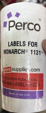 White Pricing Labels for Monarch 1131 Price Gun - 1 Sleeve, 20,000 Labels