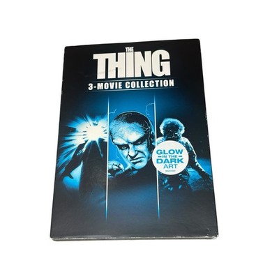 The Thing 3-Movie Collection DVD Glow in the Dark Slipcover 1951 1982 2011