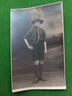 Vintage RP Postcard Boy Scout Derby Publisher