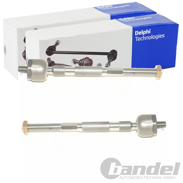 2X Delphi Axialgelenke Spurstangen Passend FüR Renault Laguna Links+Rechts-image