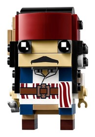 LEGO BRICKHEADZ 41593 CAPTAIN JACK SPARROW PIRATES OF THE CARIBBEAN SEALED NEW