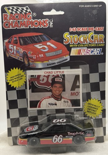 RACING CHAMPIONS 1992 CHAD LITTLE #66 FORD THUNDERBIRD PHILLIPS 66 NASCAR 1:43