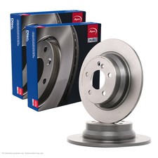 2X APEC Rear Brake Discs for MERCEDES-BENZ CLS Shooting 300mm Solid SDK6365