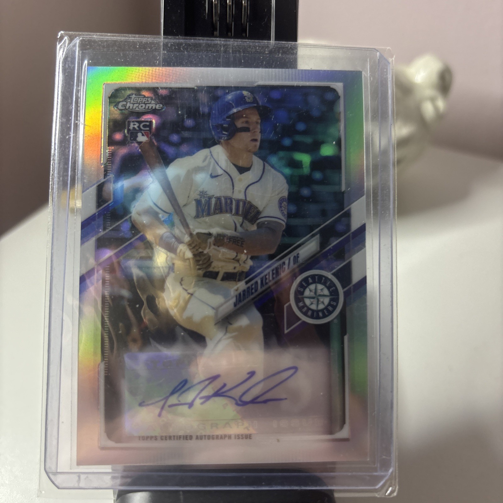 2021 Topps Chrome Update Series - Target Chrome Autographs Jarred Kelenic #CU 