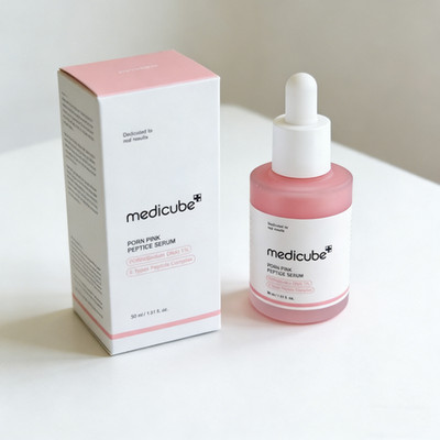Medicube PDRN Pink Peptide Serum 1.01 fl oz  SALMON DNA | Anti-Aging Care