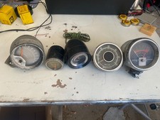 Vintage Tachometers - Lot Of 5 Marine Auto Rat Rod Omc - Untested Tachs Vintage Tachometers - Lot Of 5 Marine Auto Rat Rod Omc - Untested Tachs