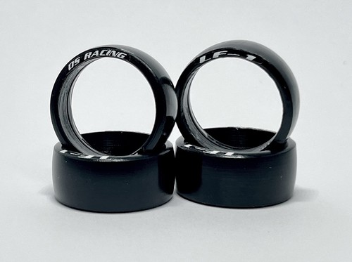 MI-LF1 4-Piece Drift Tires Set for Kyosho Mini-Z AWD MA020 RC 1/24 1/28 Mini-...