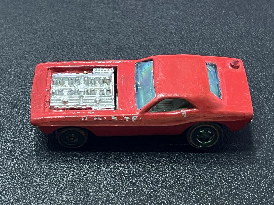 DE COLECCIÓN HOT WHEELS REDLINE SHOW OFF ESMALTE ROJO 1970 HONG KONG Foto 3 de 4
