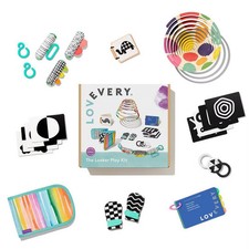 Lovevery Looker Play Kit - Patterns Animals - Visual Baby Learning