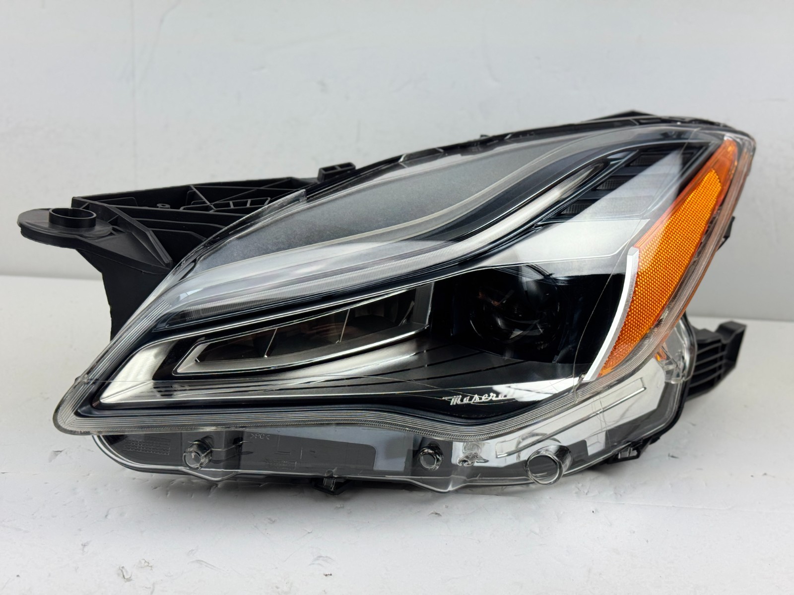 Perfect! 2018-2024 Maserati Quattroporte Chrome LED Left LH Side Headlight OEM