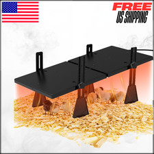 Brooder Heater For Chicks Radiant Heat Waterproof Adjustable 22.5"x11.2" 2PK