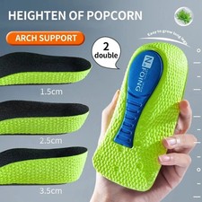 Orthopedic Insole High Pads 2.0, Height Increase Insoles Leg Length Arch Support