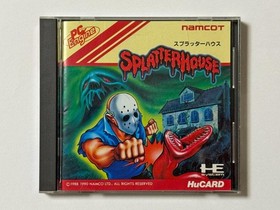 PC Engine SplatterHouse Video Game Japanese Version Authentic Rare Vintage