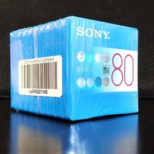 Sony MDW80T MiniDisc 80 Min Basic 10 Pack Unopened Authentic Genuine