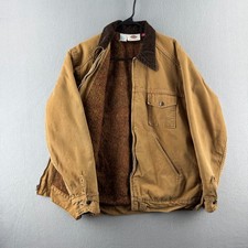 Vitnage Dickies Jacket Mens 42 Canvas Detroit 90s Talon Zip Blanket Lined