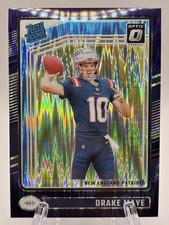 2024 Panini Donruss Optic - Drake Maye #229 Purple Shock (RC)