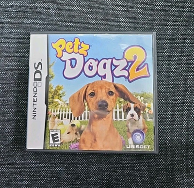 Petz Dogz 2 (Nintendo DS) No Manual/guide Or Trading Cards