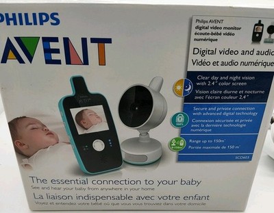 Philips Avent SCD603 Digital Video and Audio Baby Monitor