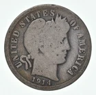 1914-S Barber Dime — photo from another recent sale