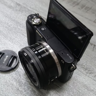 SONY Alpha NEX-3N 16.1MP Mirrorless Digital Camera w/ 16-50mm Lens Black