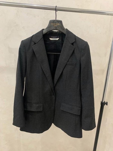 Women Tiffany & Co. Blazer Grey 42 / XL / 50