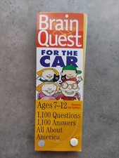 Brain Quest Extra For The Car Ages 7-12 All About America Deck 2