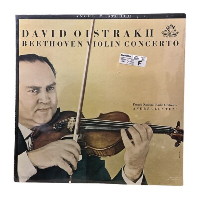 David Oistrakh Beethoven Violin Concerto LP Vinyl Angel  S35780 1959 Sealed New