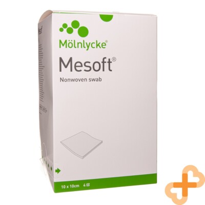 MHC MESOFT 10 Cm X 10 Cm Sterile Vliesservietten 5 X 30 Stk. 4X4In