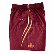 Nike Iowa State Cyclones Shorts Womens M HyperElite Relentless Maroon - NEW