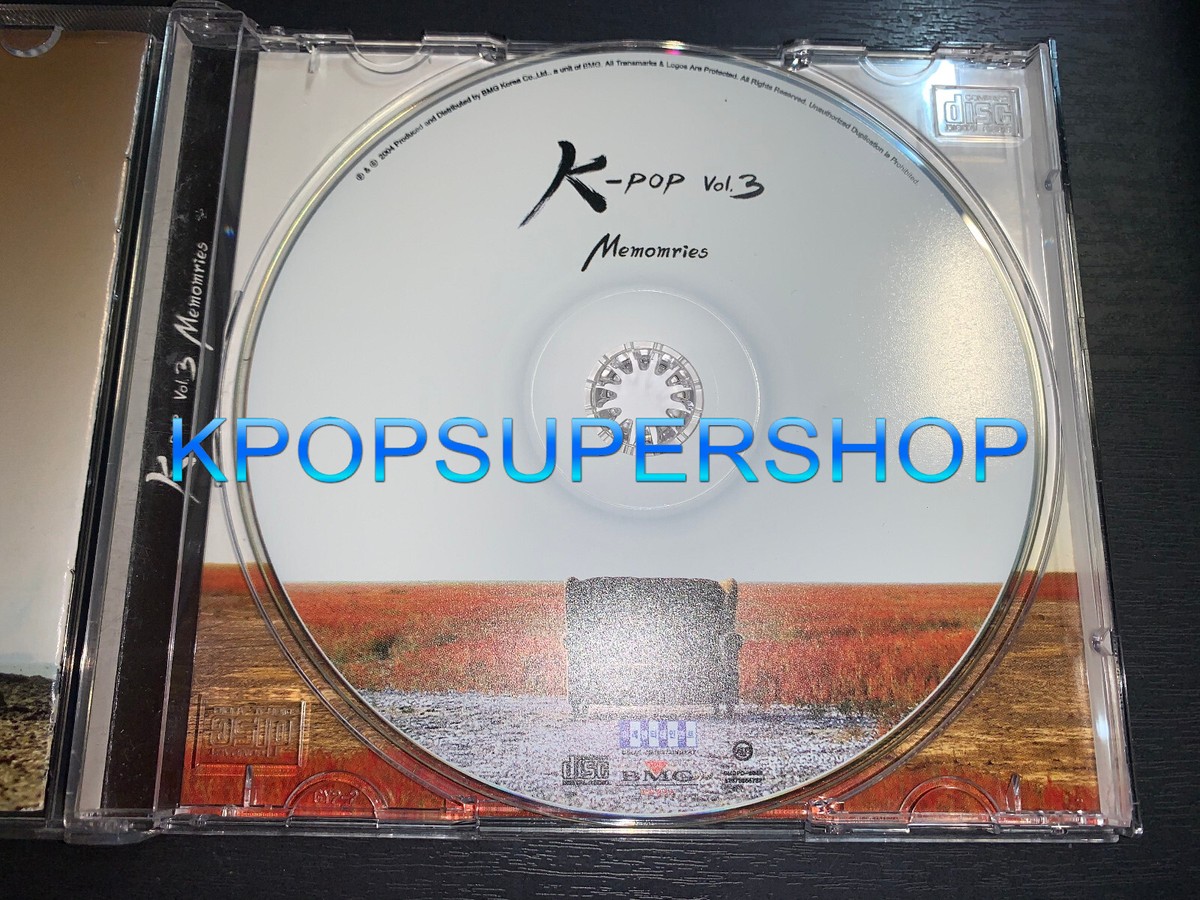 K-POP 3rd Album Memories CD Booklet Great OOP Rare 1st Gen KPOP