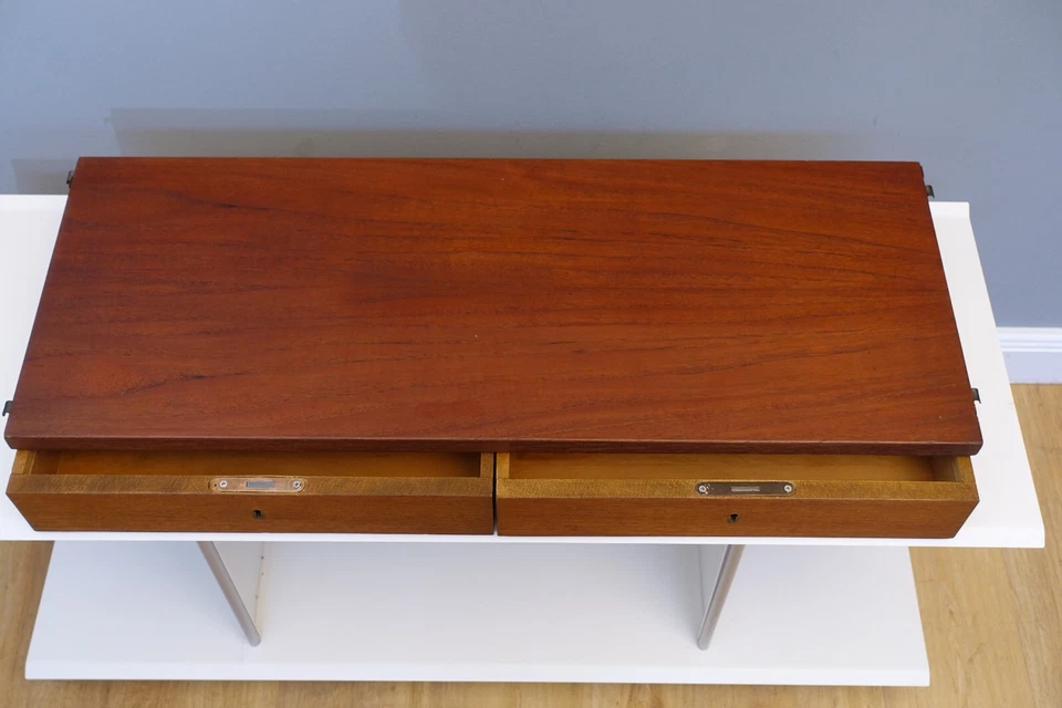 String Schreibpult  Teak Design Nisse/Kajsa Strinning für String 79 x 30 cm - Bild 2 von 4